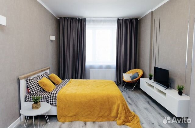 

1-к. квартира, 40 м², 2 кровати