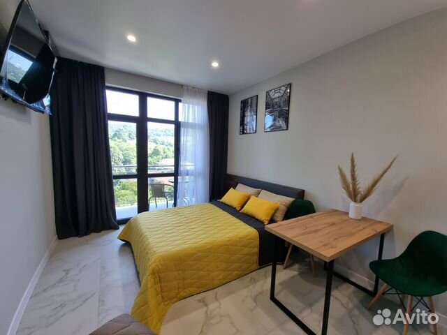 

Квартира-студия, 25 м², 2 кровати