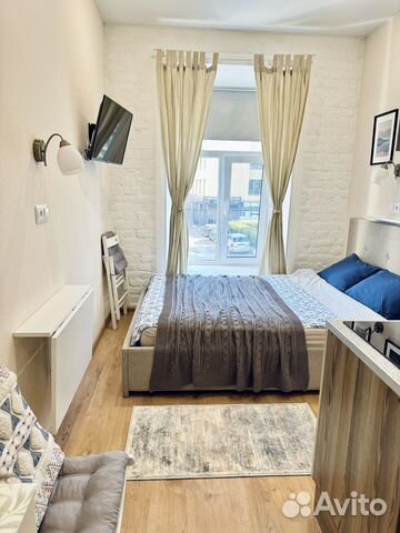 

Квартира-студия, 17 м², 1 кровать
