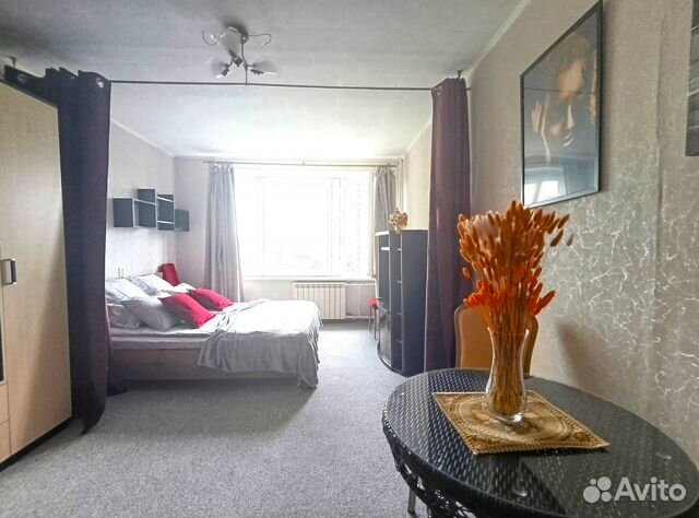 

1-к. квартира, 38 м², 3 кровати