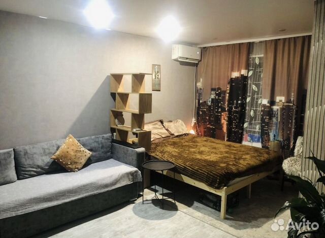 

Квартира-студия, 33 м², 2 кровати