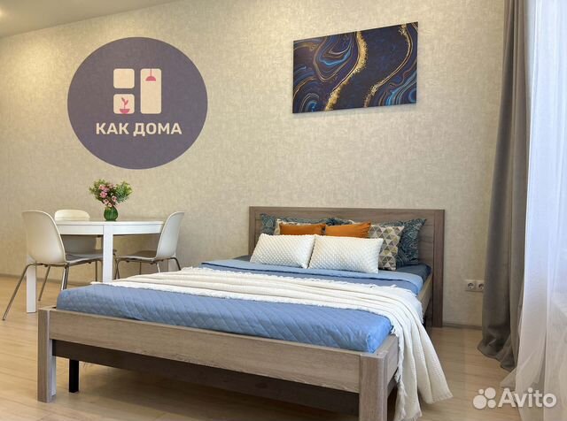 

Квартира-студия, 40 м², 2 кровати