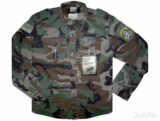 Рубашка армейская- BDU Ultra Force Shirt by Rothco Рубашка армейская- BDU Ultra Force Shirt by Rothco