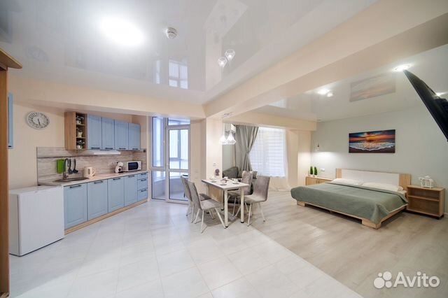 

Квартира-студия, 60 м², 3 кровати