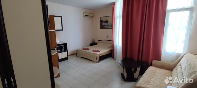 

Квартира-студия, 25 м², 2 кровати
