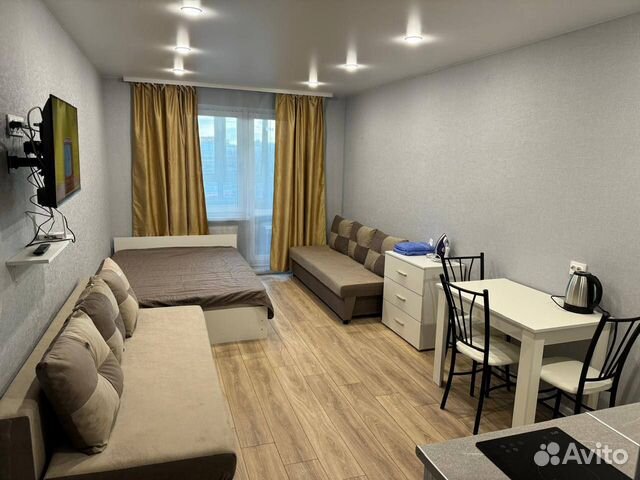 

Квартира-студия, 30 м², 3 кровати
