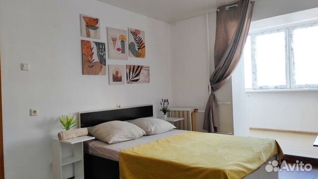 

1-к. квартира, 34 м², 2 кровати