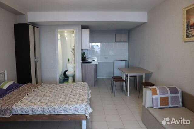 

Квартира-студия, 30 м², 3 кровати