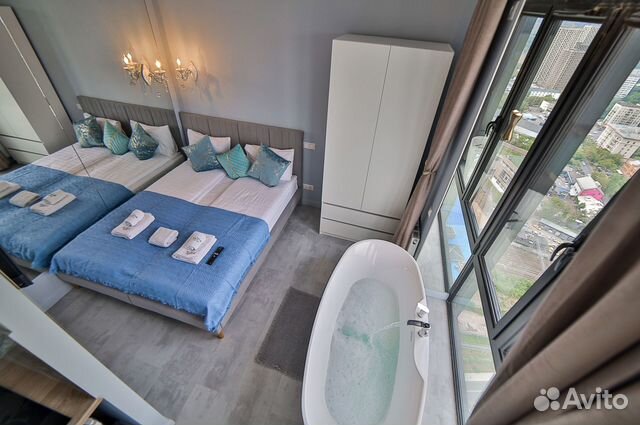 

Квартира-студия в апарт-отеле, 25 м², 1 кровать