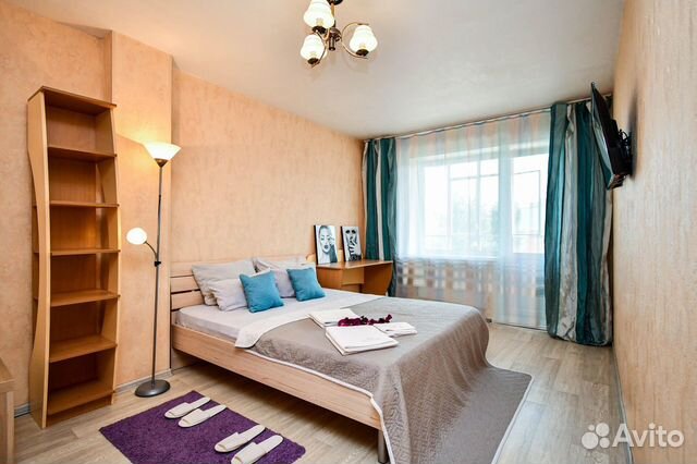 

1-к. квартира, 45 м², 2 кровати