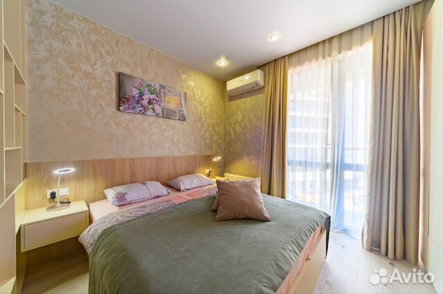 

Квартира-студия, 28 м², 2 кровати