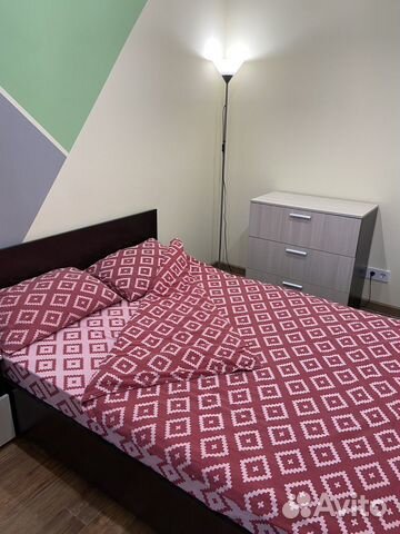 

1-к. квартира, 43 м², 2 кровати