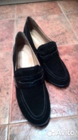 Туфли замшевые, пр-во Muntz-shoes (Германия)