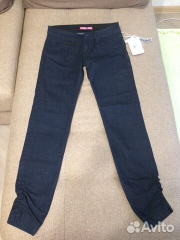 Новые джинсы темно-синие (Франция)