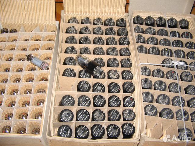 Советские радиолампы, большой список