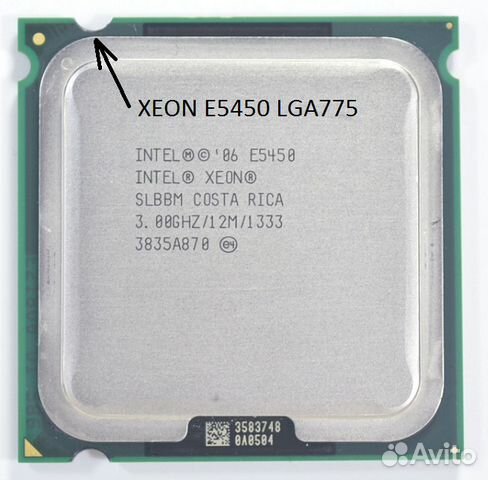 После установки xeon e5450 не запускается windows