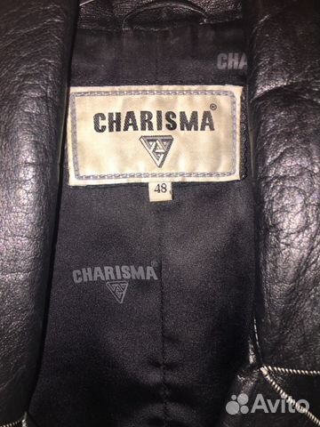 Черная кожаная куртка Charisma 48 оригинал Черная кожаная куртка Charisma 48 оригинал