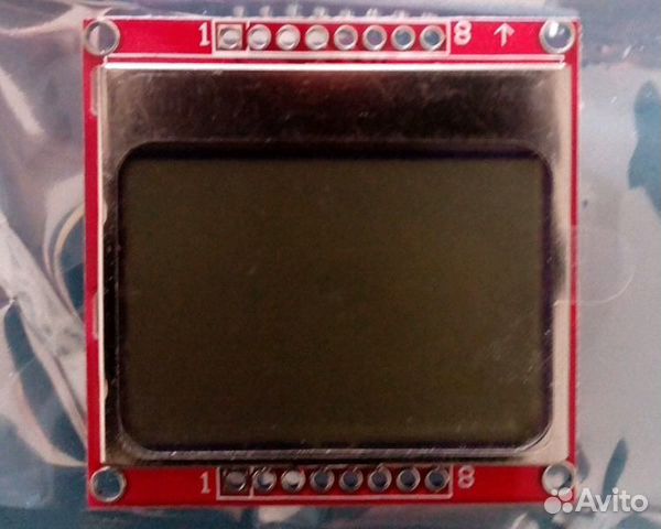 Дисплей 5110 SPI