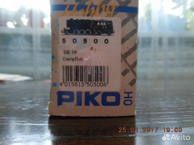 Модель паровоза BR-98 piko 1/87 (но) Модель паровоза BR-98 piko 1/87 (но)