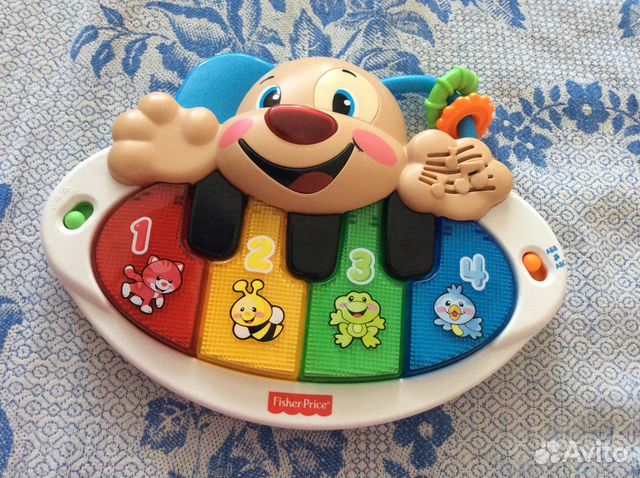 Пианино fisher price щенок
