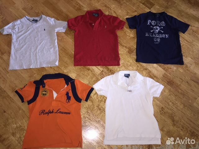 Polo Ralph Lauren поло 5-6 лет оригинал Polo Ralph Lauren поло 5-6 лет оригинал
