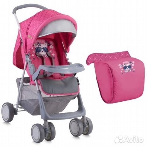 Летняя компактная колясочка новая