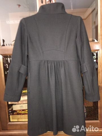 Пальто демисезонное кашемировое в отличном состоян