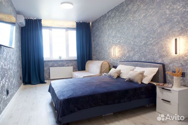 

1-к. квартира, 43 м², 2 кровати