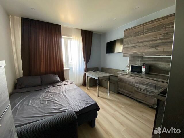 

Квартира-студия, 21,5 м², 1 кровать