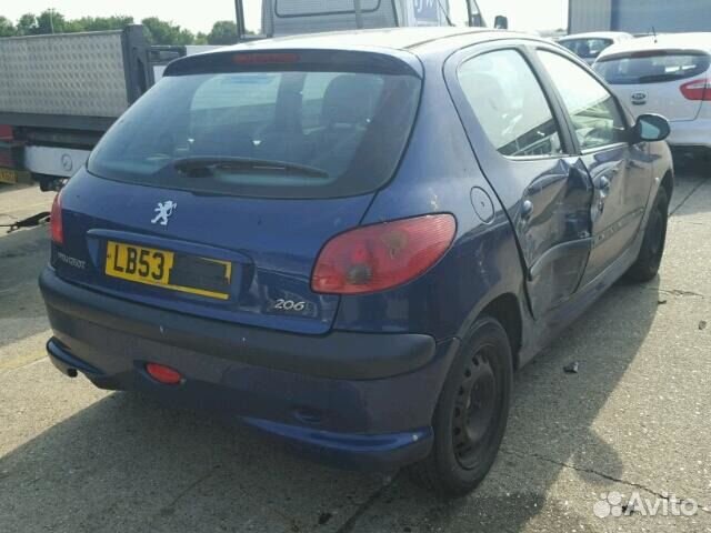 Дверь капот фара бампер Peugeot 206