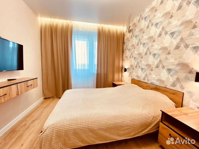 

1-к. квартира, 45 м², 2 кровати