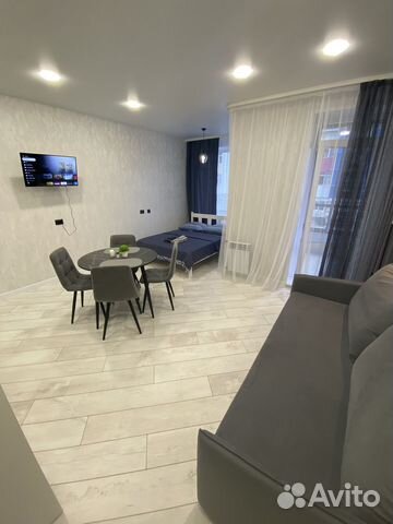 

Квартира-студия, 33 м², 2 кровати