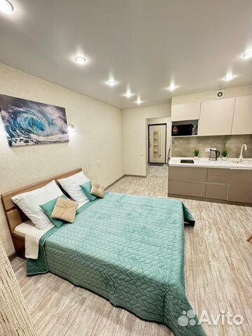 

Квартира-студия, 28 м², 1 кровать