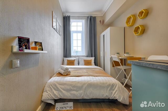 

Квартира-студия, 22 м², 1 кровать