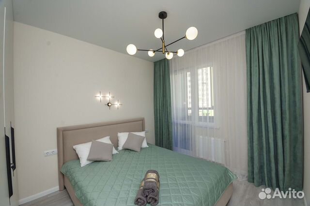

1-к. квартира, 39 м², 2 кровати