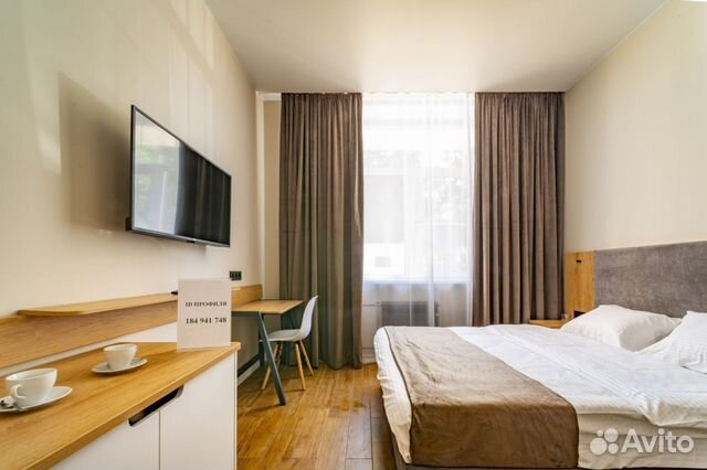 

Квартира-студия, 18 м², 1 кровать