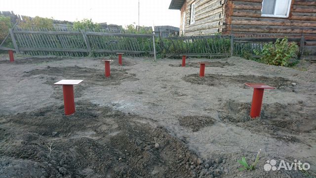 Фундамент на бурозабивных сваях