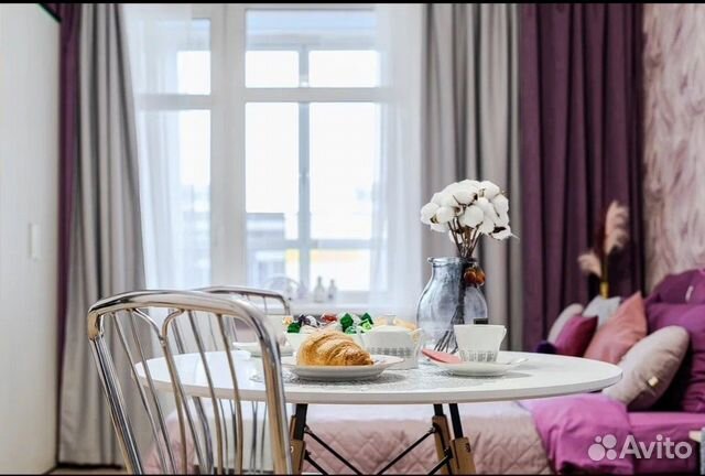 

Квартира-студия, 27 м², 2 кровати