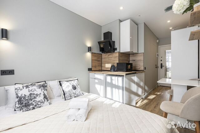 

Квартира-студия, 18 м², 1 кровать
