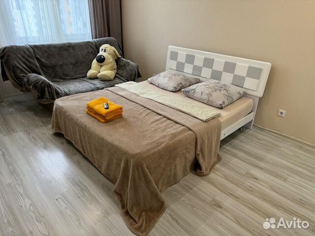 

1-к. квартира, 39 м², 2 кровати