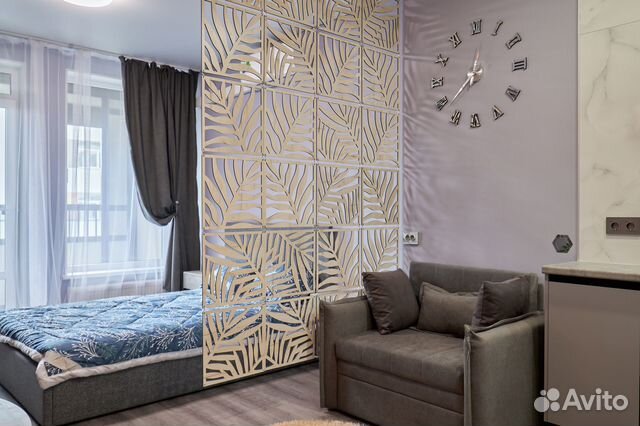 

Квартира-студия, 28 м², 2 кровати