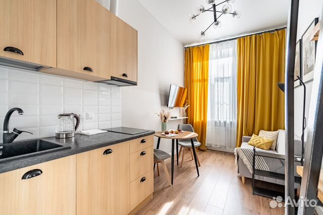 

Квартира-студия, 19 м², 2 кровати