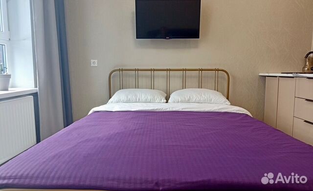 

Квартира-студия, 30 м², 2 кровати