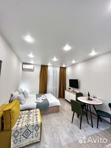 

Квартира-студия, 25 м², 2 кровати