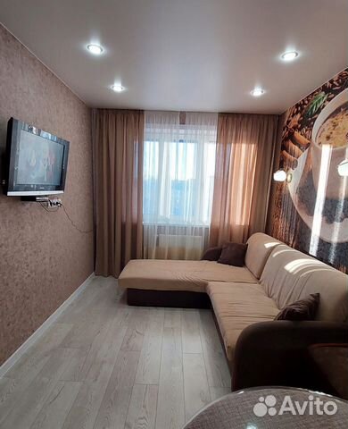 

1-к. квартира, 43 м², 2 кровати