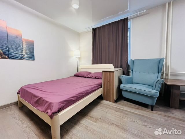 

Квартира-студия, 27 м², 1 кровать