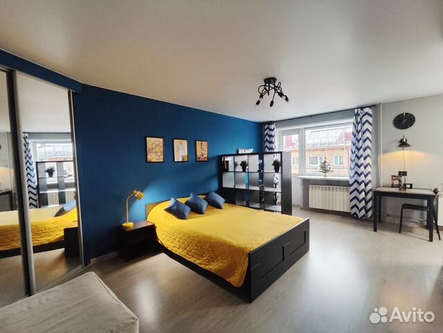 

Квартира-студия, 30 м², 2 кровати