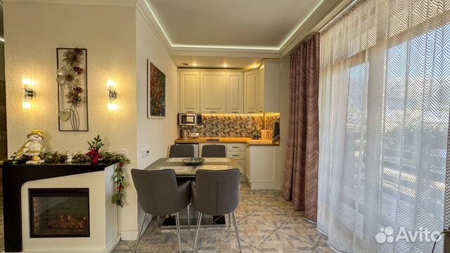

Квартира-студия, 40 м², 2 кровати