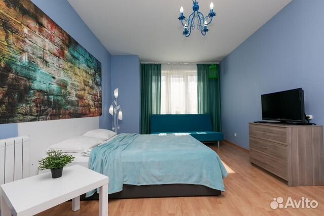 

1-к. квартира, 47 м², 2 кровати