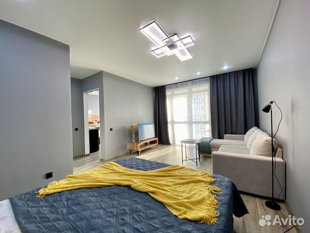 

1-к. квартира, 45 м², 4 кровати